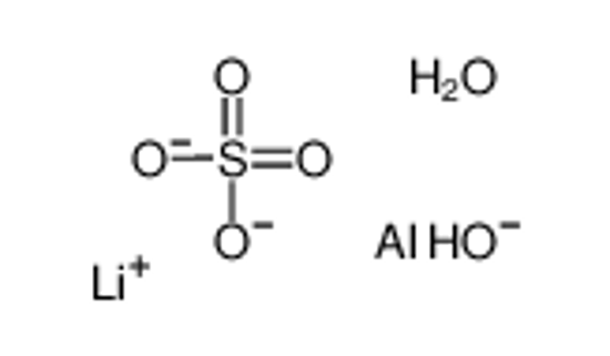 Picture of lithium,aluminum,hydroxide,sulfate,hydrate