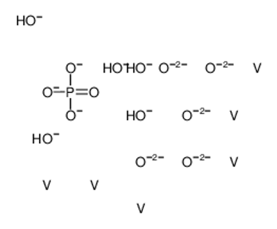 Picture of oxygen(2-),vanadium,pentahydroxide,phosphate