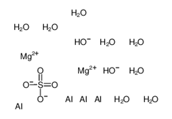 Picture of dimagnesium,λ<sup>1</sup>-alumanyloxyaluminum,dihydroxide,sulfate,hexahydrate