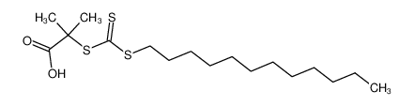 Изображение 2-dodecylsulfanylcarbothioylsulfanyl-2-methylpropanoic acid