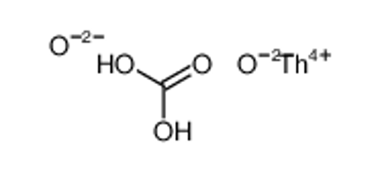 Picture of carbonic acid,oxygen(2-),thorium(4+)
