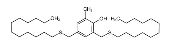 Picture of 4,6-bis(dodecylthiomethyl)-o-cresol