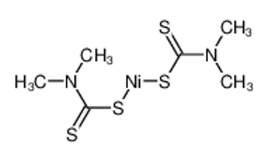 Picture of N,N-dimethylcarbamodithioate,nickel(2+)