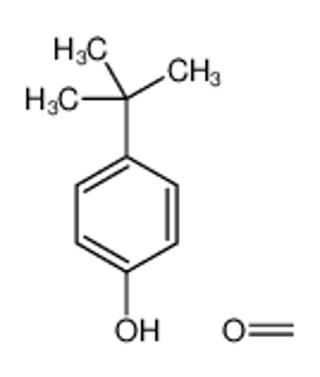 Picture of Formaldehyde - 4-(2-methyl-2-propanyl)phenol (1:1)