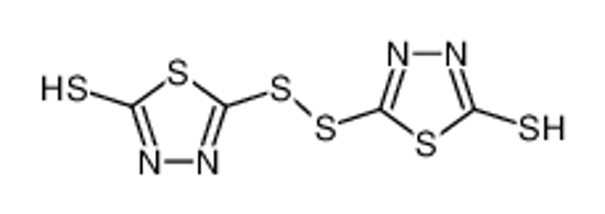 Picture of 5-[(2-sulfanylidene-3H-1,3,4-thiadiazol-5-yl)disulfanyl]-3H-1,3,4-thiadiazole-2-thione