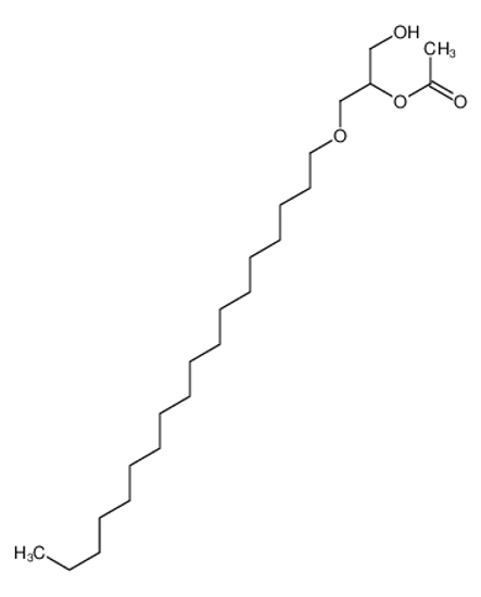 Picture of (1-hydroxy-3-octadecoxypropan-2-yl) acetate