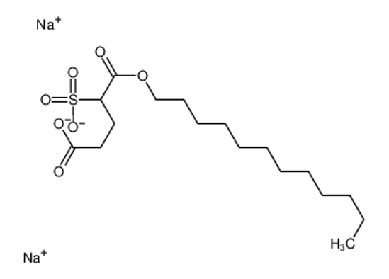 Picture of disodium,5-dodecoxy-5-oxo-4-sulfonatopentanoate