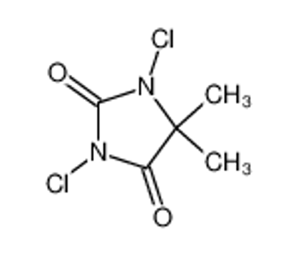 Imagem de 1,3-Dichloro-5,5-dimethylhydantoin