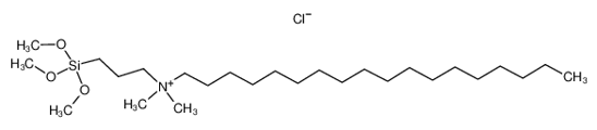 Picture of Dimethyloctadecyl[3-(trimethoxysilyl)propyl]ammonium chloride