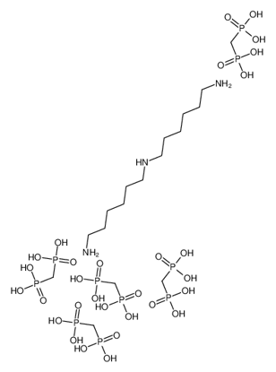 Mostrar detalhes para Bis(hexamethylene)triaminopenta(methylene-phosphonic acid)