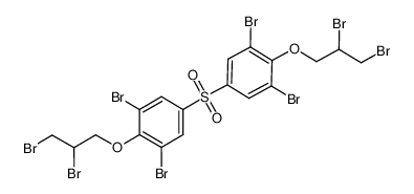 Imagem de 1,3-dibromo-5-[3,5-dibromo-4-(2,3-dibromopropoxy)phenyl]sulfonyl-2-(2,3-dibromopropoxy)benzene