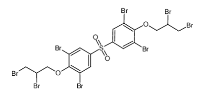 Picture of 1,3-dibromo-5-[3,5-dibromo-4-(2,3-dibromopropoxy)phenyl]sulfonyl-2-(2,3-dibromopropoxy)benzene