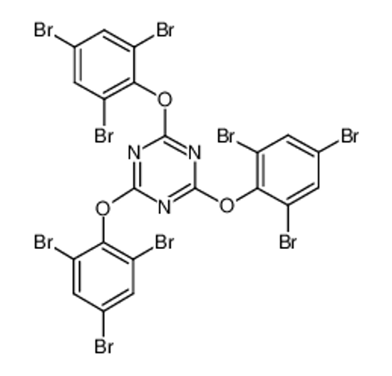 Picture of 2,4,6-Tris-(2,4,6-tribromophenoxy)-1,3,5-triazine