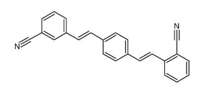 Picture of 2-[(E)-2-[4-[(E)-2-(3-cyanophenyl)ethenyl]phenyl]ethenyl]benzonitrile