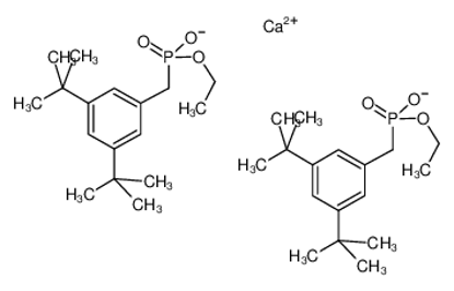 Показать информацию о Calcium bis[monoethyl(3,5-di-tert-butyl-4-hydroxylbenzyl)phosphonate]
