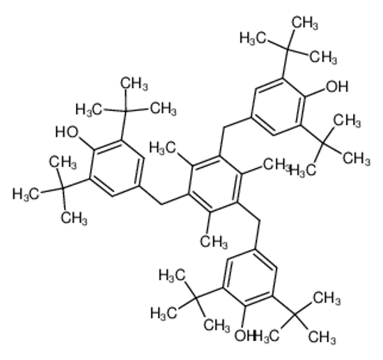 Picture of 1,3,5-Trimethyl-2,4,6-tris(3,5-di-tert-butyl-4-hydroxybenzyl)benzene