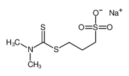 Изображение sodium,3-(dimethylcarbamothioylsulfanyl)propane-1-sulfonate