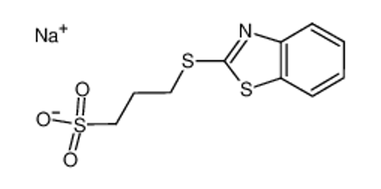 Picture of Sodium 3-(benzothiazol-2-ylthio)-1-propanesulfonate