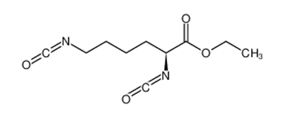 Imagem de (S)-Ethyl 2,6-diisocyanatohexanoate