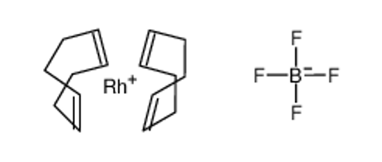 Picture of (1Z,5Z)-cycloocta-1,5-diene,rhodium,tetrafluoroborate