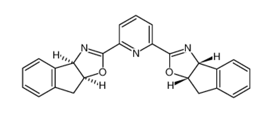Picture of (3aS,8bR)-2-[6-[(3aS,8bR)-4,8b-dihydro-3aH-indeno[1,2-d][1,3]oxazol-2-yl]pyridin-2-yl]-4,8b-dihydro-3aH-indeno[1,2-d][1,3]oxazole