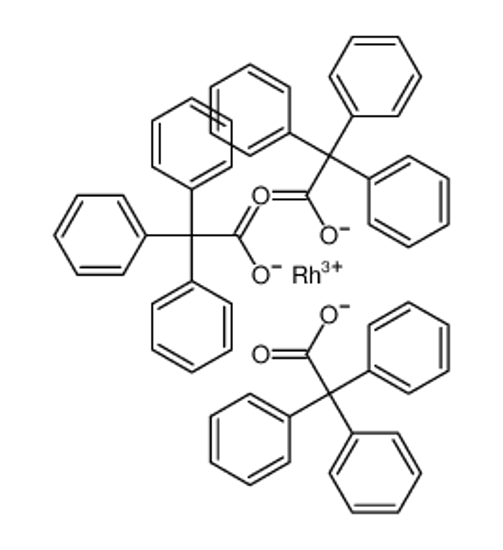 Picture of Rhodium(II) Bis(triphenylacetate) Dimer Dichloromethane Adduct