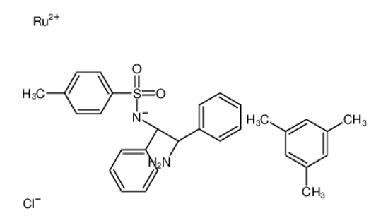 Picture of Chloro(mesitylene)[(R,R)-N-(p-toluenesulfonyl)-1,2-diphenylethylenediamine]ruthenium(II)