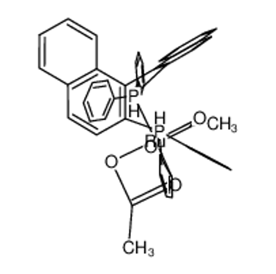 Picture of Ru(OCOCH3)2((S)-2,2'-bis(diphenylphosphino)-1,1'-binaphthyl)