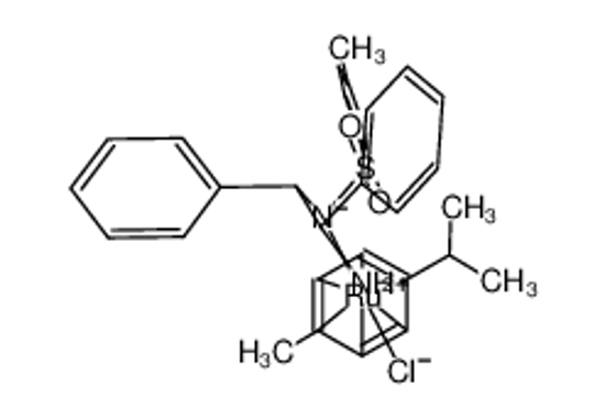 Picture of [RuCl(η6-p-cymene)(N-tosyl-1,2-diphenylethylenediamine)]