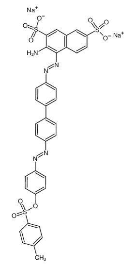 Picture of disodium,3-amino-4-[[4-[4-[[4-(4-methylphenyl)sulfonyloxyphenyl]diazenyl]phenyl]phenyl]diazenyl]naphthalene-2,7-disulfonate