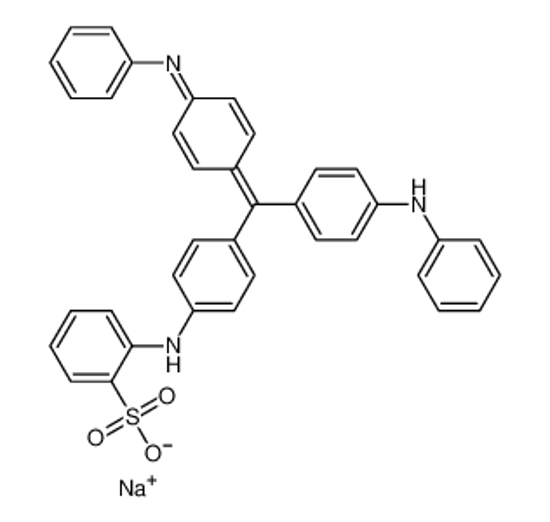 Изображение sodium,4-[4-[(4-amino-3-methylphenyl)-(4-anilinophenyl)-hydroxymethyl]anilino]benzenesulfonate