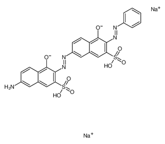 Picture of disodium,(3Z)-7-amino-4-oxo-3-[[(6E)-5-oxo-6-(phenylhydrazinylidene)-7-sulfonatonaphthalen-2-yl]hydrazinylidene]naphthalene-2-sulfonate