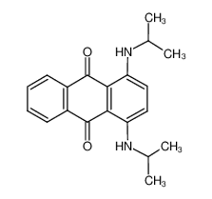 Mostrar detalhes para 1,4-Bis(isopropylamino)anthracene-9,10-dione