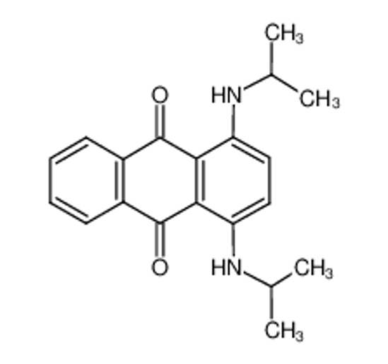 Picture of 1,4-Bis(isopropylamino)anthracene-9,10-dione