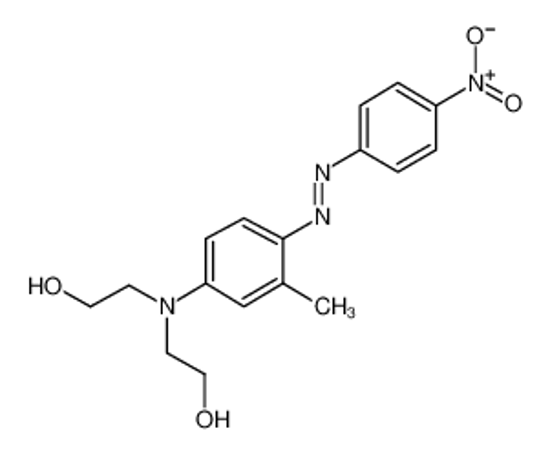 Picture of 2-[N-(2-hydroxyethyl)-4-methyl-3-[(4-nitrophenyl)diazenyl]anilino]ethanol