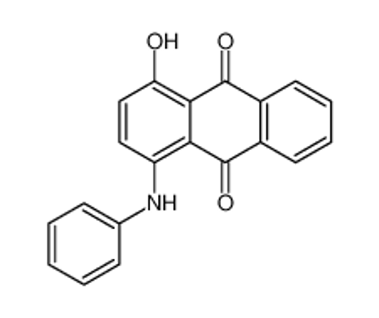 Picture of 1-anilino-4-hydroxyanthraquinone