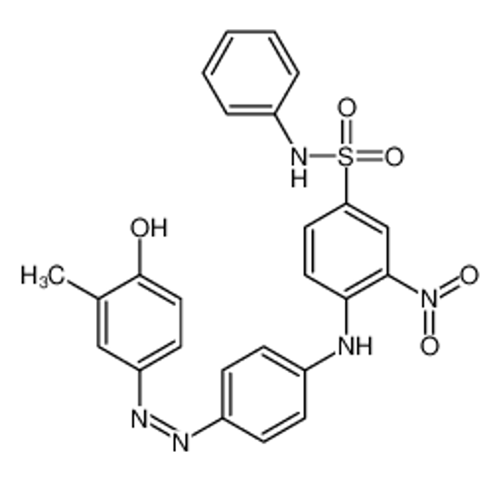 Picture of 4-({4-[(4-Hydroxy-3-methylphenyl)diazenyl]phenyl}amino)-3-nitro-N -phenylbenzenesulfonamide