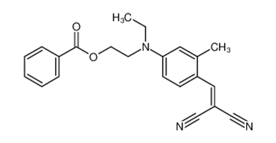 Picture of 2-{[4-(2,2-dicyanovinyl)-3-methylphenyl]ethylamino}ethyl benzoate