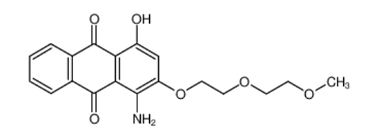 Изображение 1-amino-4-hydroxy-2-(2-(2-methoxyethoxy)ethoxy)anthracene-9,10-dione