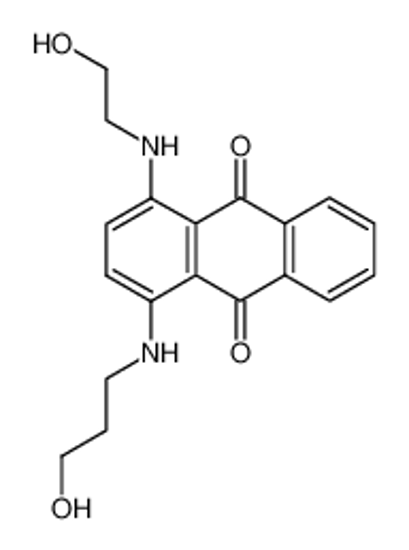 Picture of 1-(2-hydroxyethyl)amino-4-[(3-hydroxypropyl)amino]-9,10-anthracenedione