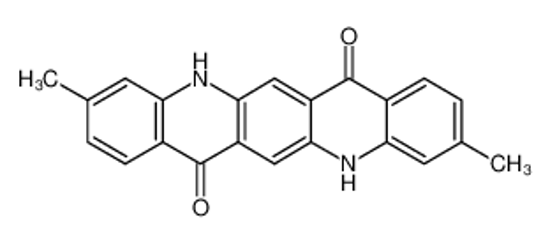 Picture of 3,10-dimethyl-5,12-dihydroquinolino[2,3-b]acridine-7,14-dione