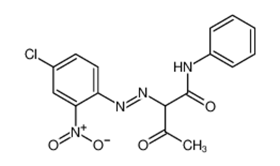 Picture of 2-[(4-chloro-2-nitrophenyl)diazenyl]-3-oxo-N-phenylbutanamide