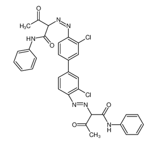 Picture of 2-[[4-[4-[(1-anilino-1,3-dioxobutan-2-yl)diazenyl]-3-chlorophenyl]-2-chlorophenyl]diazenyl]-3-oxo-N-phenylbutanamide