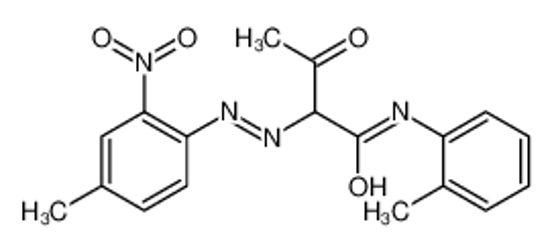 Picture of 2-[(4-methyl-2-nitrophenyl)diazenyl]-N-(2-methylphenyl)-3-oxobutanamide