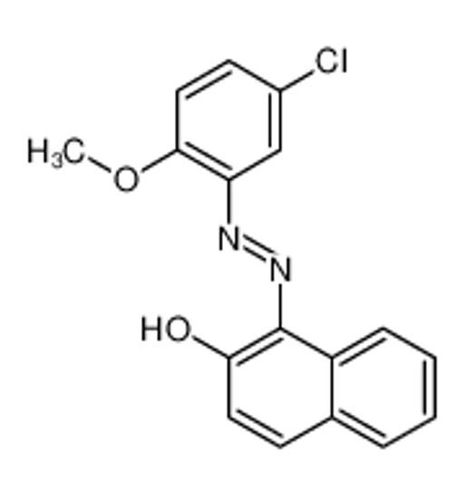 Picture of 1-[(5-Chloro-2-methoxyphenyl)diazenyl]-2-naphthol