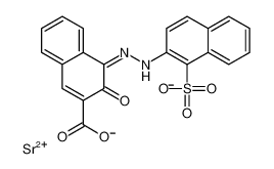 Изображение strontium,(4E)-3-oxo-4-[(1-sulfonatonaphthalen-2-yl)hydrazinylidene]naphthalene-2-carboxylate