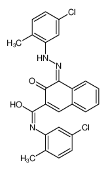 Imagem de (4Z)-N-(5-chloro-2-methylphenyl)-4-[(5-chloro-2-methylphenyl)hydrazinylidene]-3-oxonaphthalene-2-carboxamide