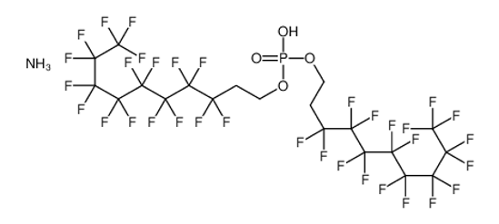 Picture of azanium,bis(3,3,4,4,5,5,6,6,7,7,8,8,9,9,10,10,10-heptadecafluorodecyl) phosphate