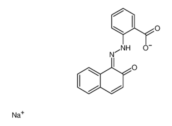 Picture of sodium,2-[(2Z)-2-(2-oxonaphthalen-1-ylidene)hydrazinyl]benzoate