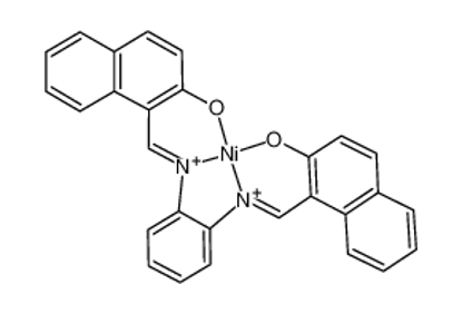 Picture of (1,1'-[o-phenylenebis(nitrilomethylidyne)]di-2-naphtholato-κ4O,N,N',O')nickel(II)